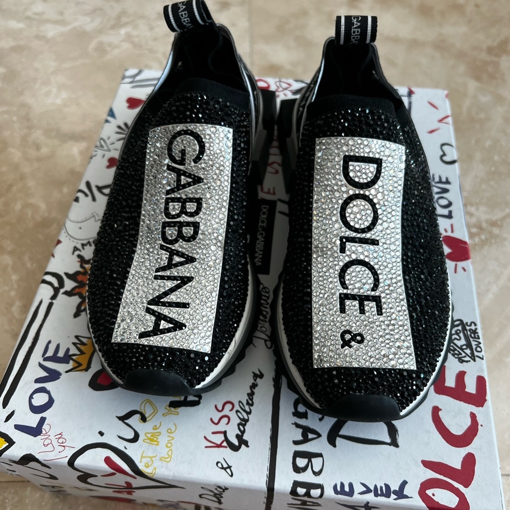 Dolce & Gabbana crystal sneaker